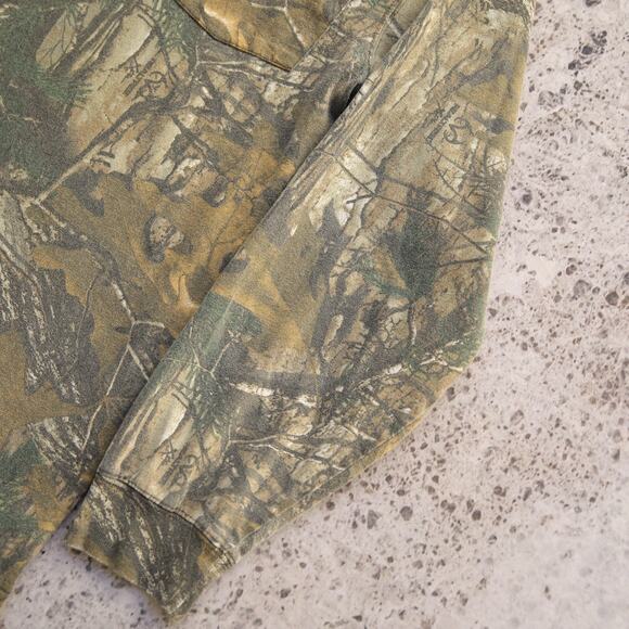 Vintage Carhartt K285 977 Realtree FADED Camo Long Sleeve Pocket Shirt Small - Picture 7 of 11